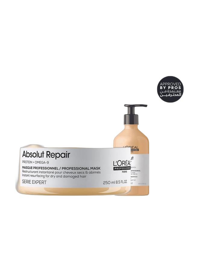 L'Oréal Professionnel Absolute Repair Duo bundle for damaged hair - Image 1